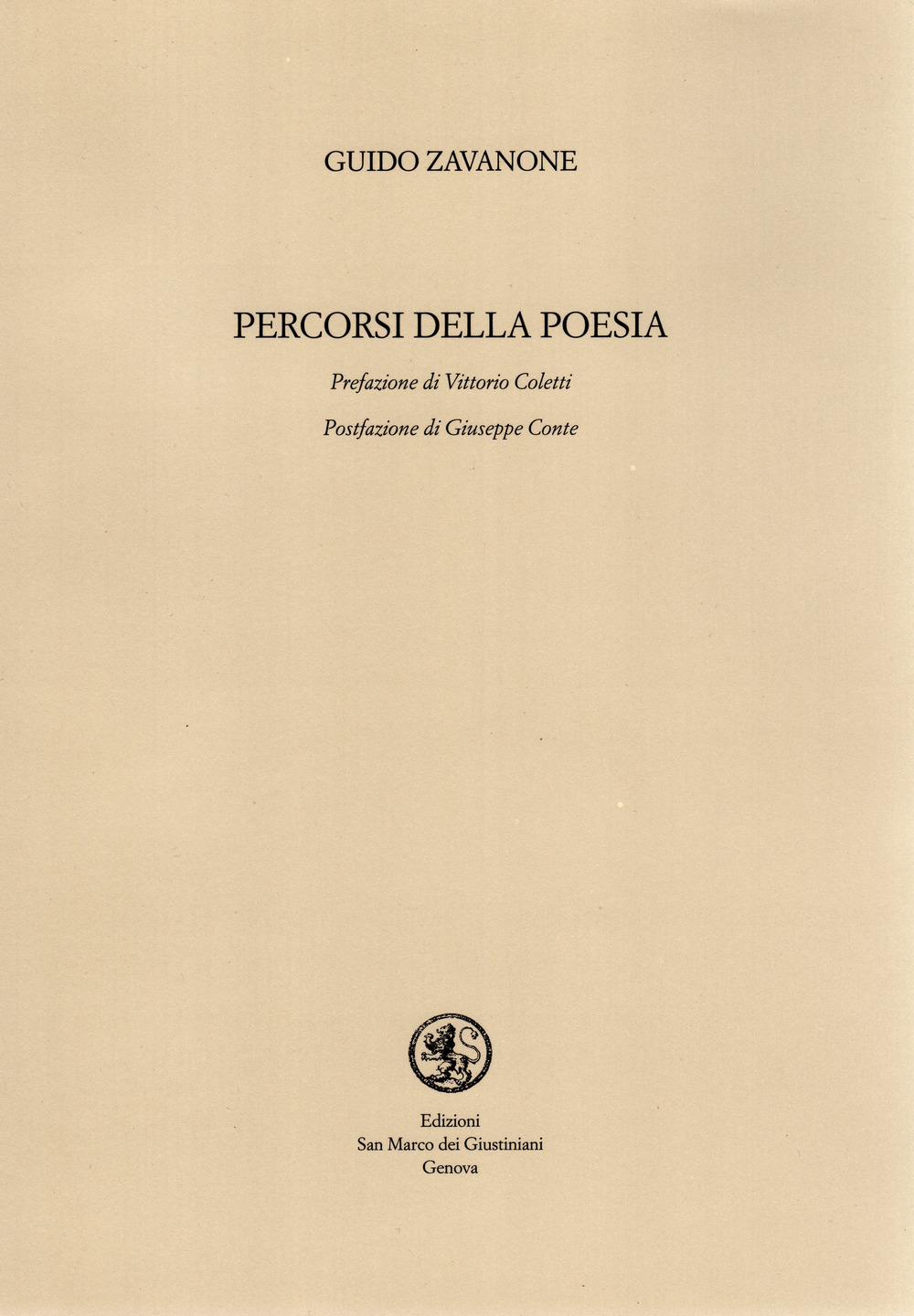 Percorsi della poesia