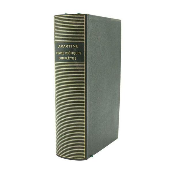 Lamartine - Œuvres Poétiques Complètes - Plèiade1963