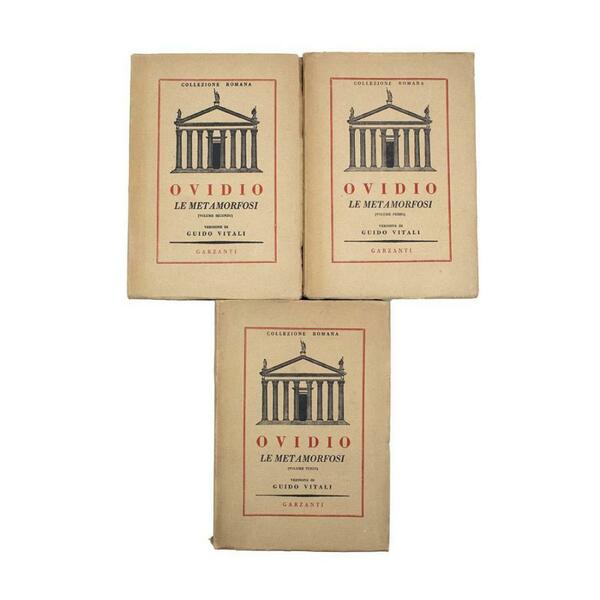 Ovidio - Le Metamorfosi - 3 Volumi
