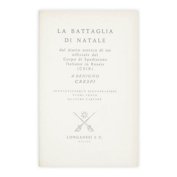 Benigno Crespi - La battaglia di Natale