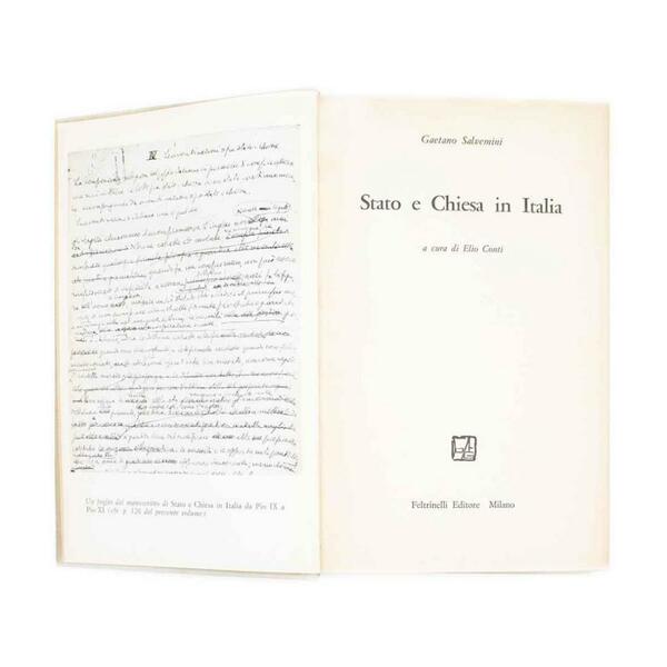 Gaetano Salvemini - Stato e chiesa in Italia