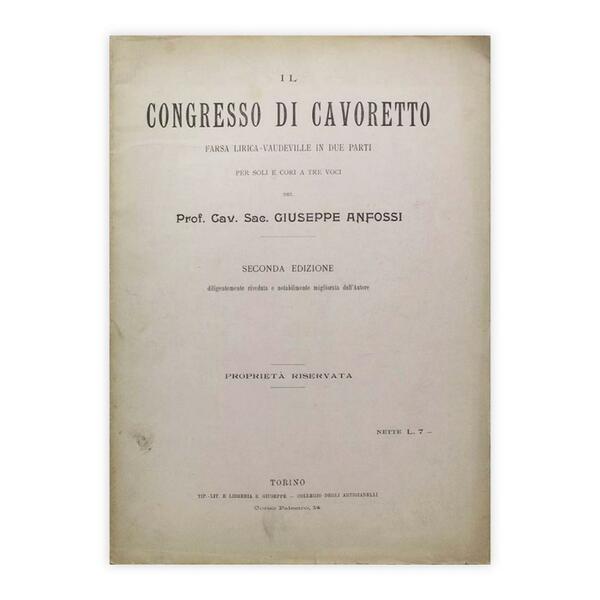 Giuseppe Anfossi - Il Congresso di Cavoretto