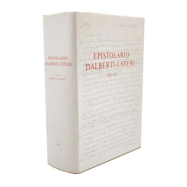Epistolario Dalberti - Usteri 1807-1831