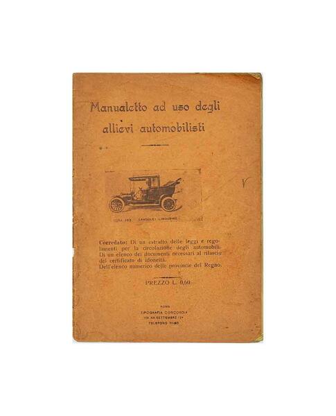 Manualetto ad uso degli allievi automobilisti