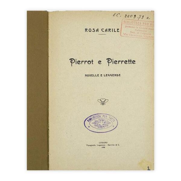 Rosa Carile - Pierrot e Pierrette