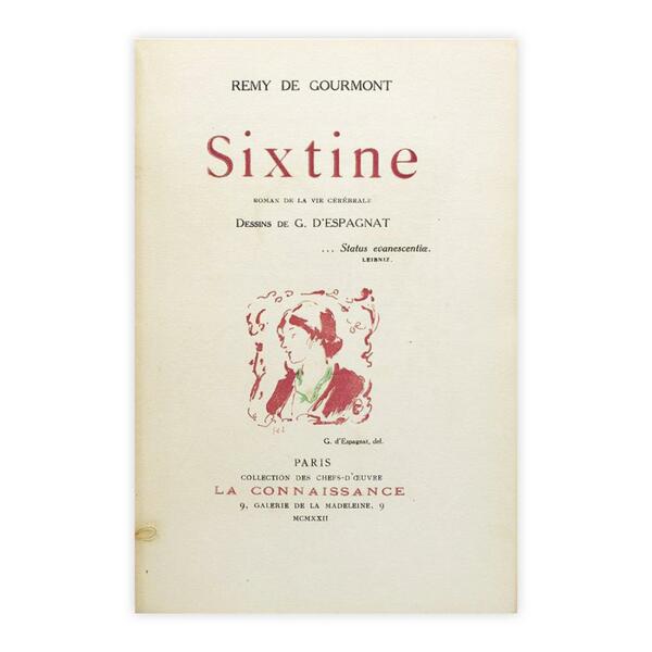 Remy De Gourmont - Sixtine