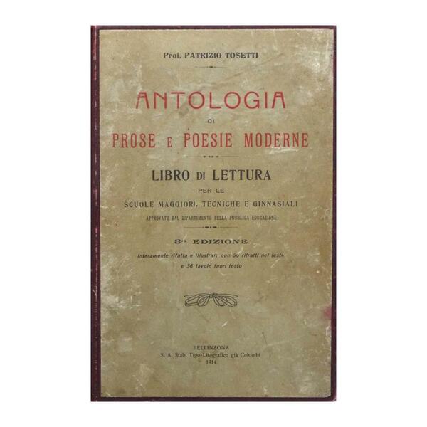 Patrizio Tosetti - Antologia di prose e poesie moderne