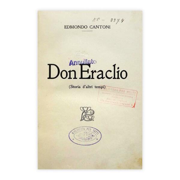 Edmondo Cantoni - Don Eraclito