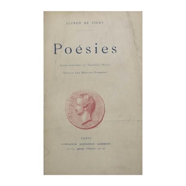 Alfed De Vigny - Poésies