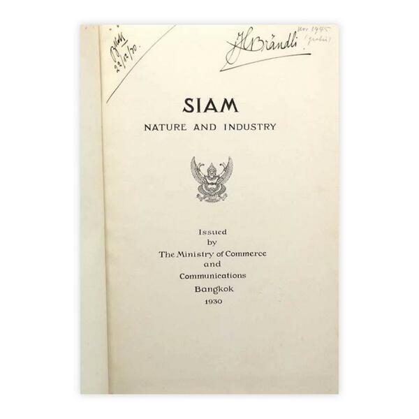 Siam - Nature and Industry