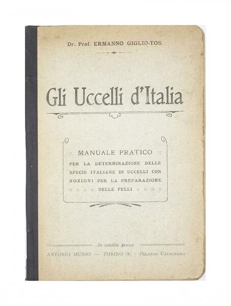 Dr. Prof. Ermanno Giglio-Tos - Gli Uccelli D'Italia