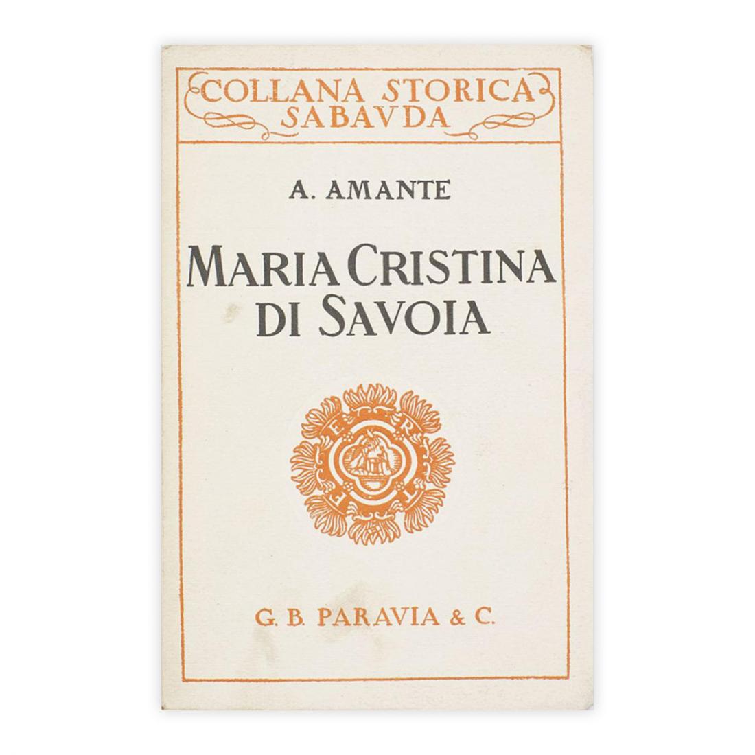 A. Amante - Maria Cristina di Savoia