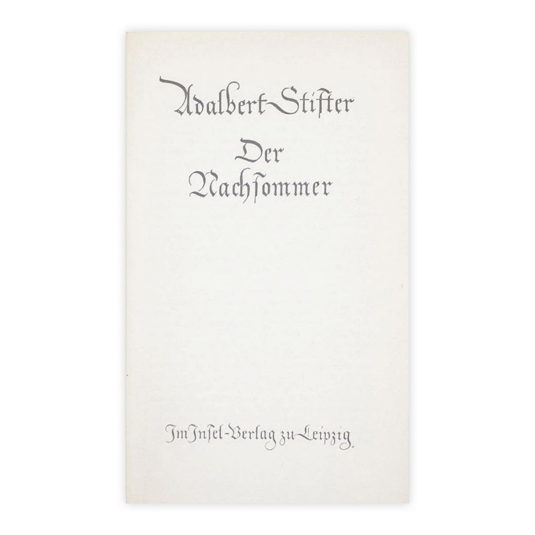 Adalbert Stifter - der nachsommer