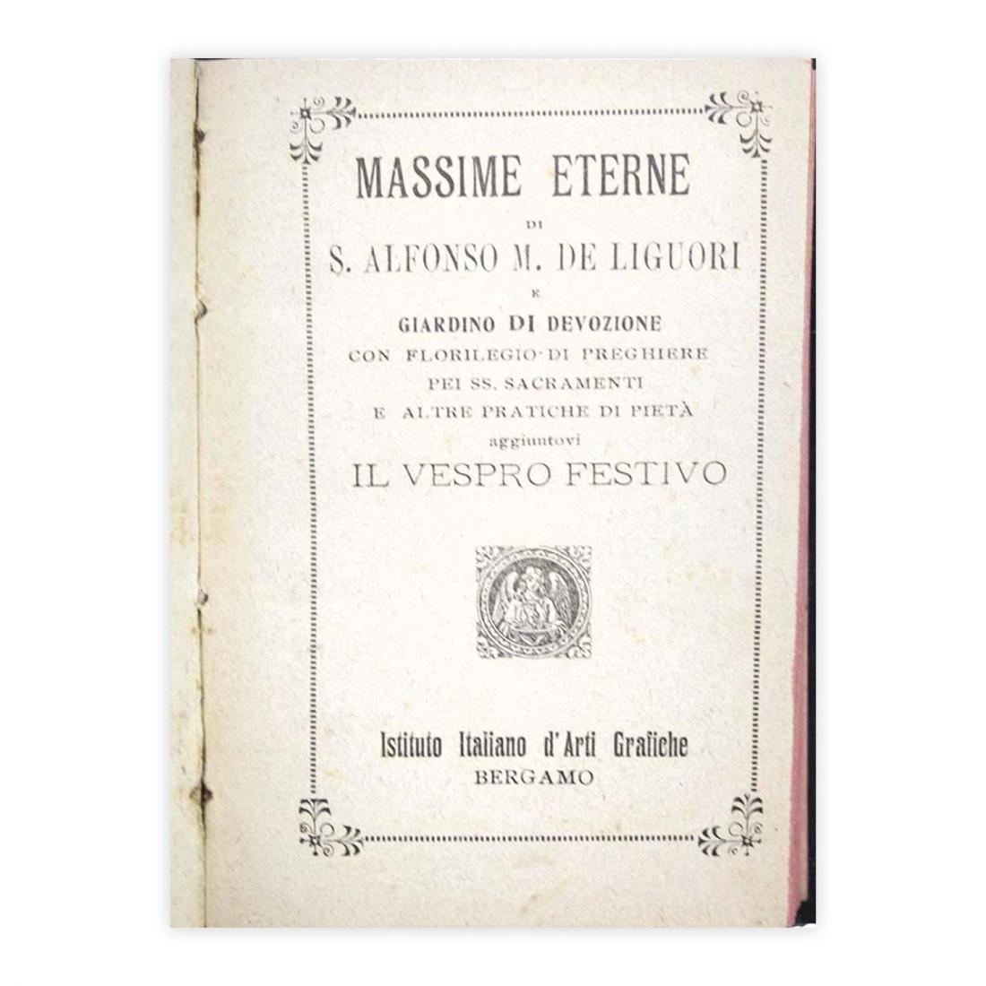 Alfonso M. De Liguori - Massime Eterne