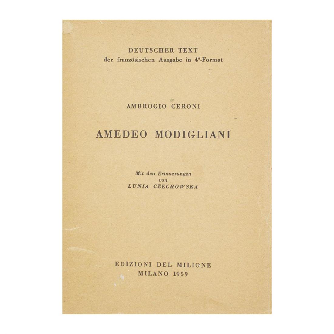 Ambrogio Ceroni - Amedeo Modigliani