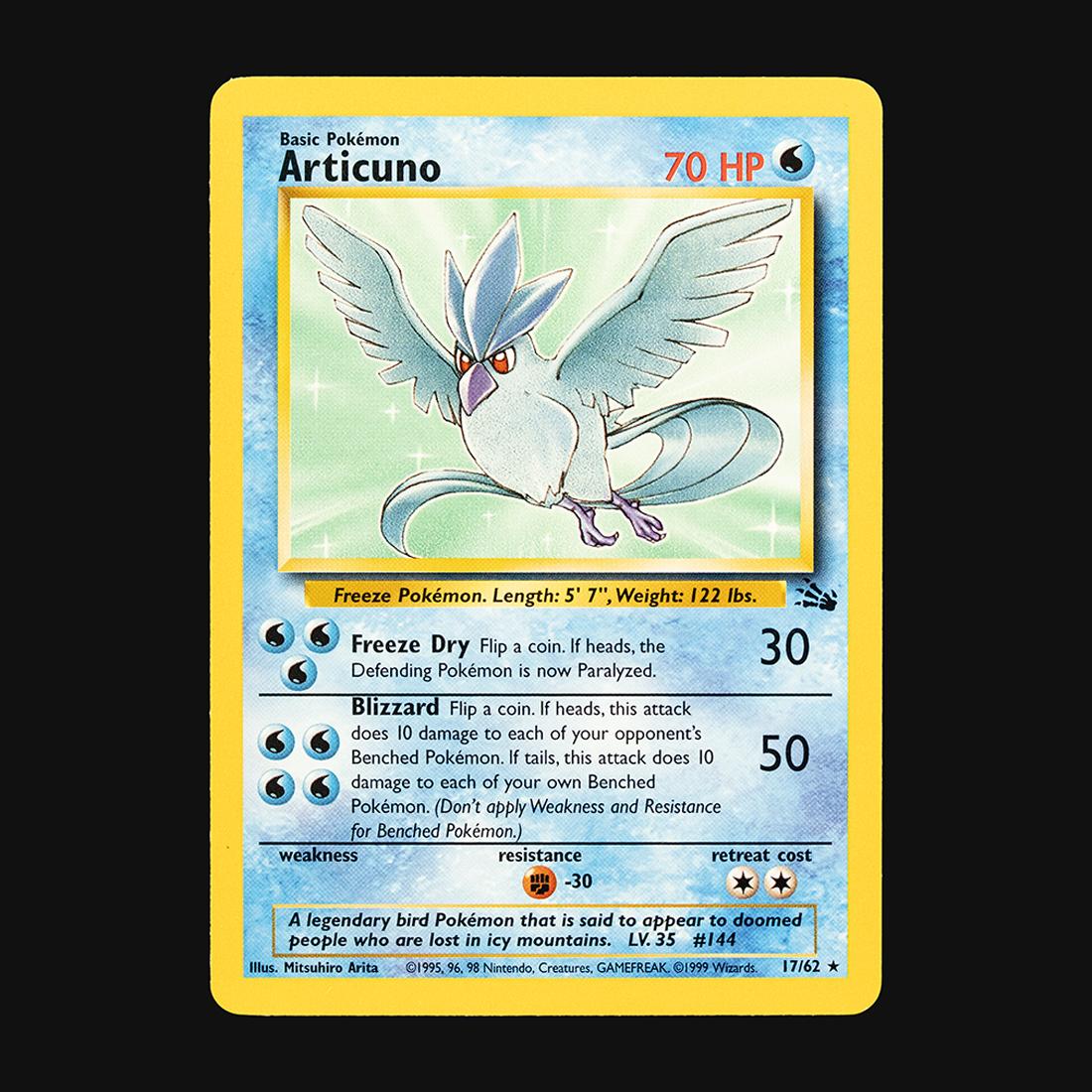 Articuno 17/62 ENG Near Mint