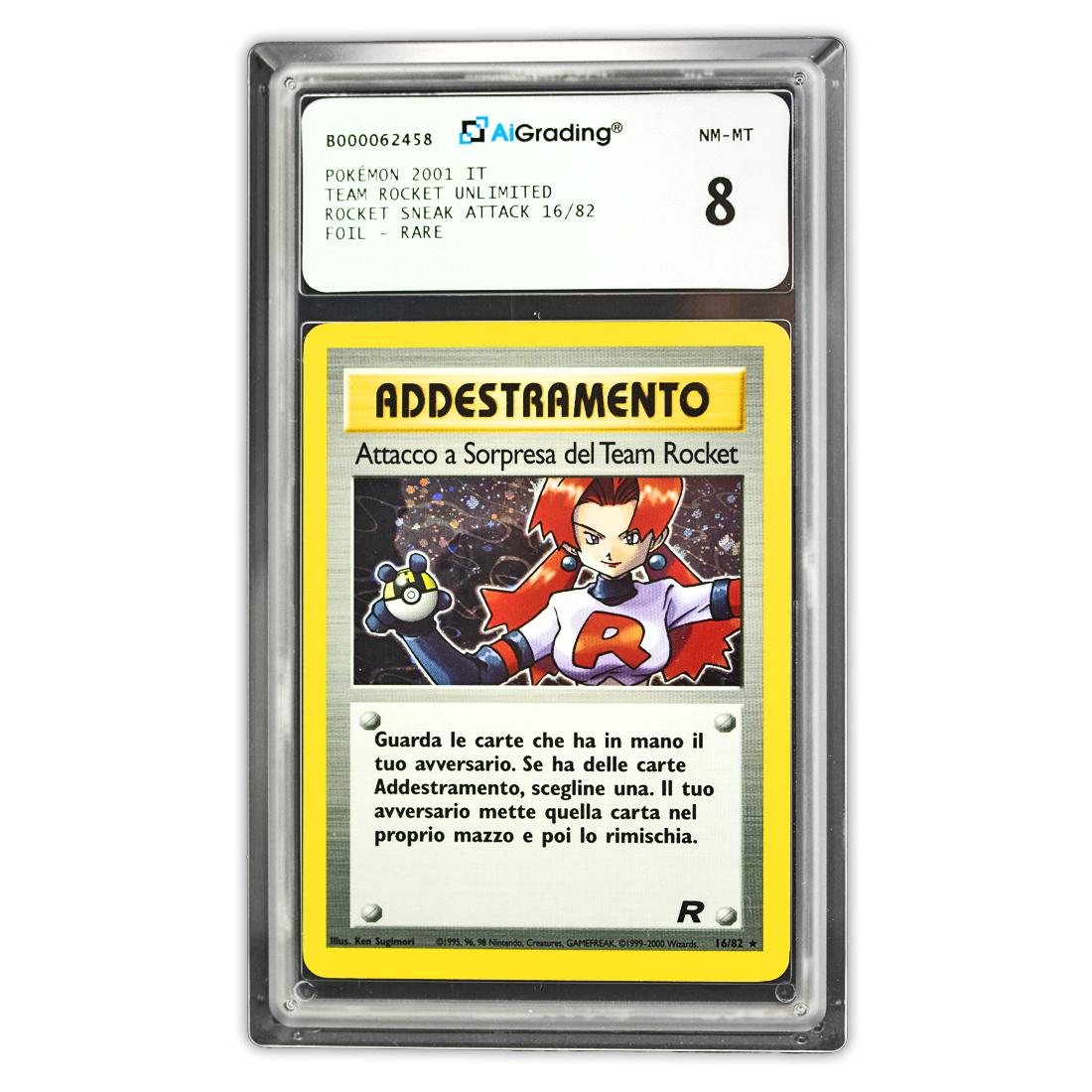 Attacco a Sorpresa del Team Rocket 16/82 - Near Mint …