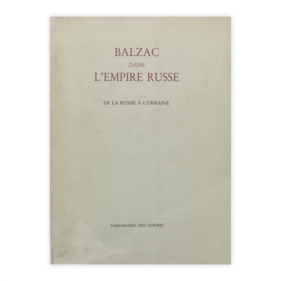 Balzac Dans l'Empire Russe