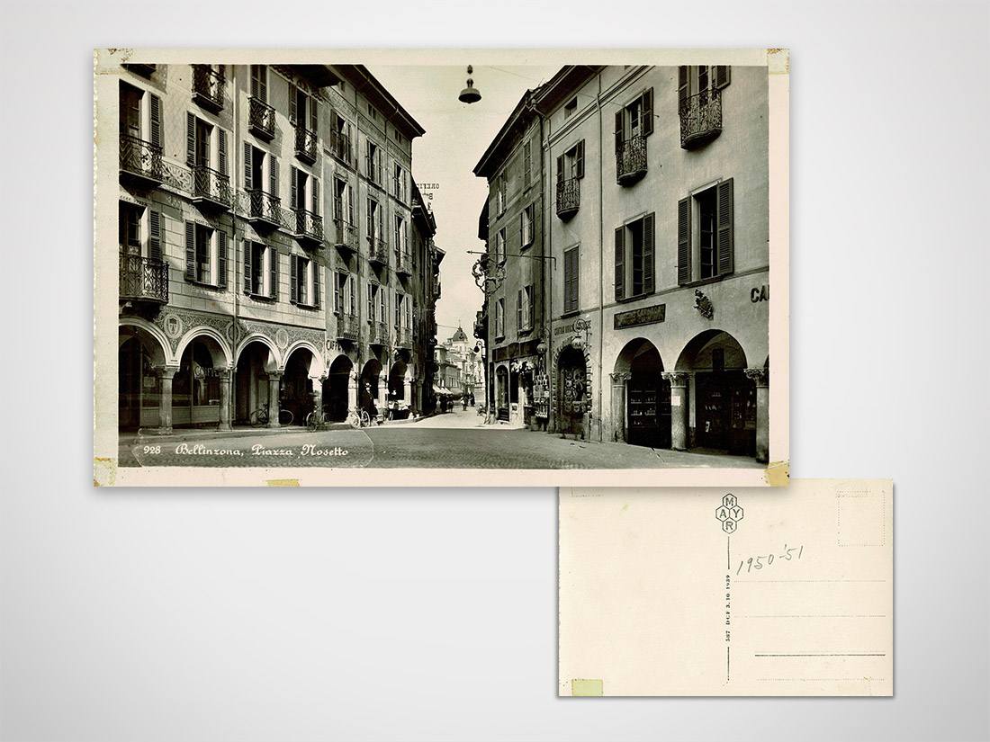 Bellinzona, Piazza Nosetto 1950