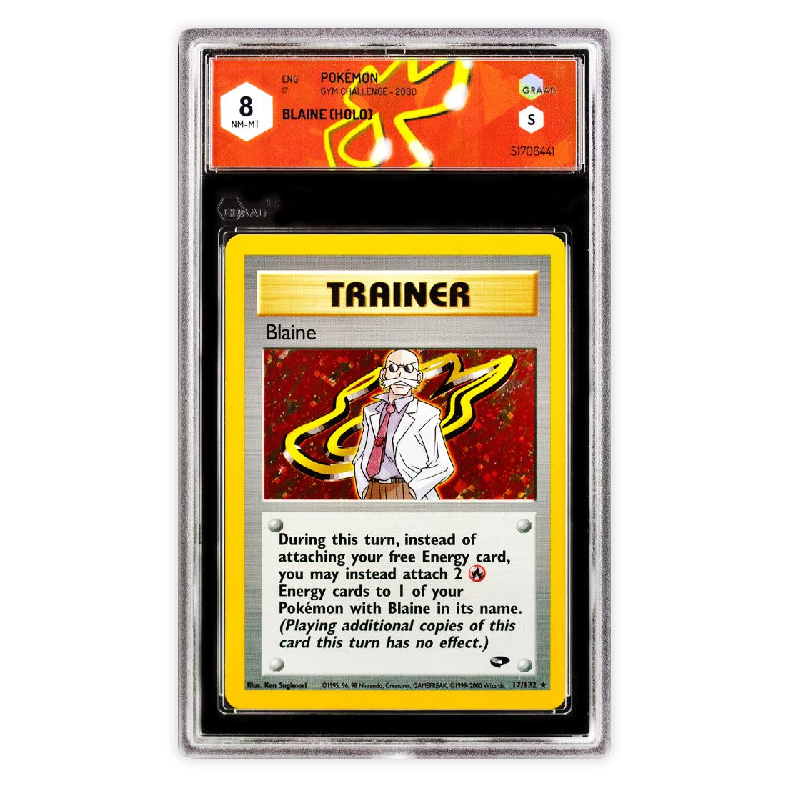 Blaine 17/132 - Gym Challenge 2000 - Nm-Mt 8