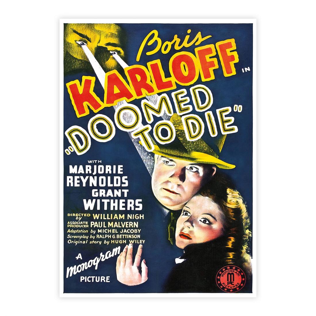 Boris Karloff - Doomed to die