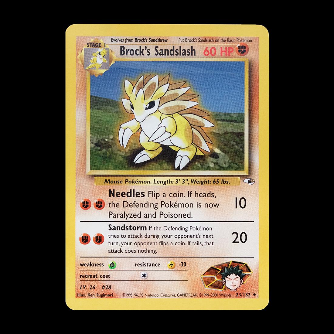 Brock’s Sandlash 23/132 ENG Near Mint