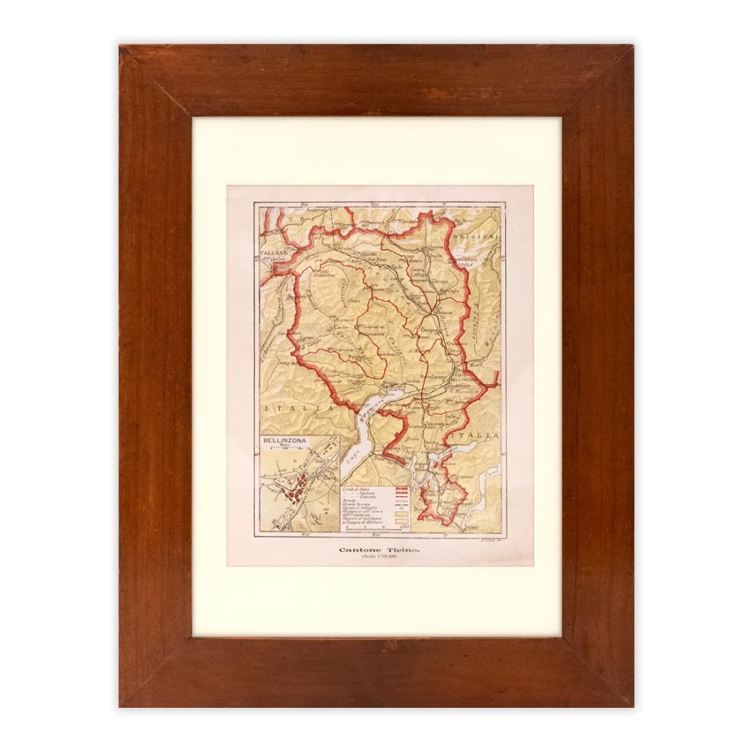 Carta del Ticino primi 900