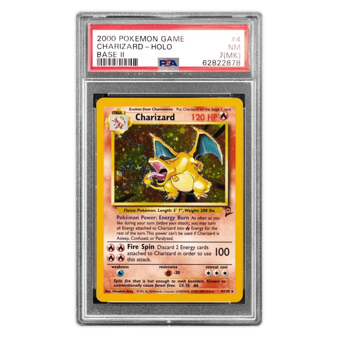 Charizard 4/130 - Set Base II 2000 - 7