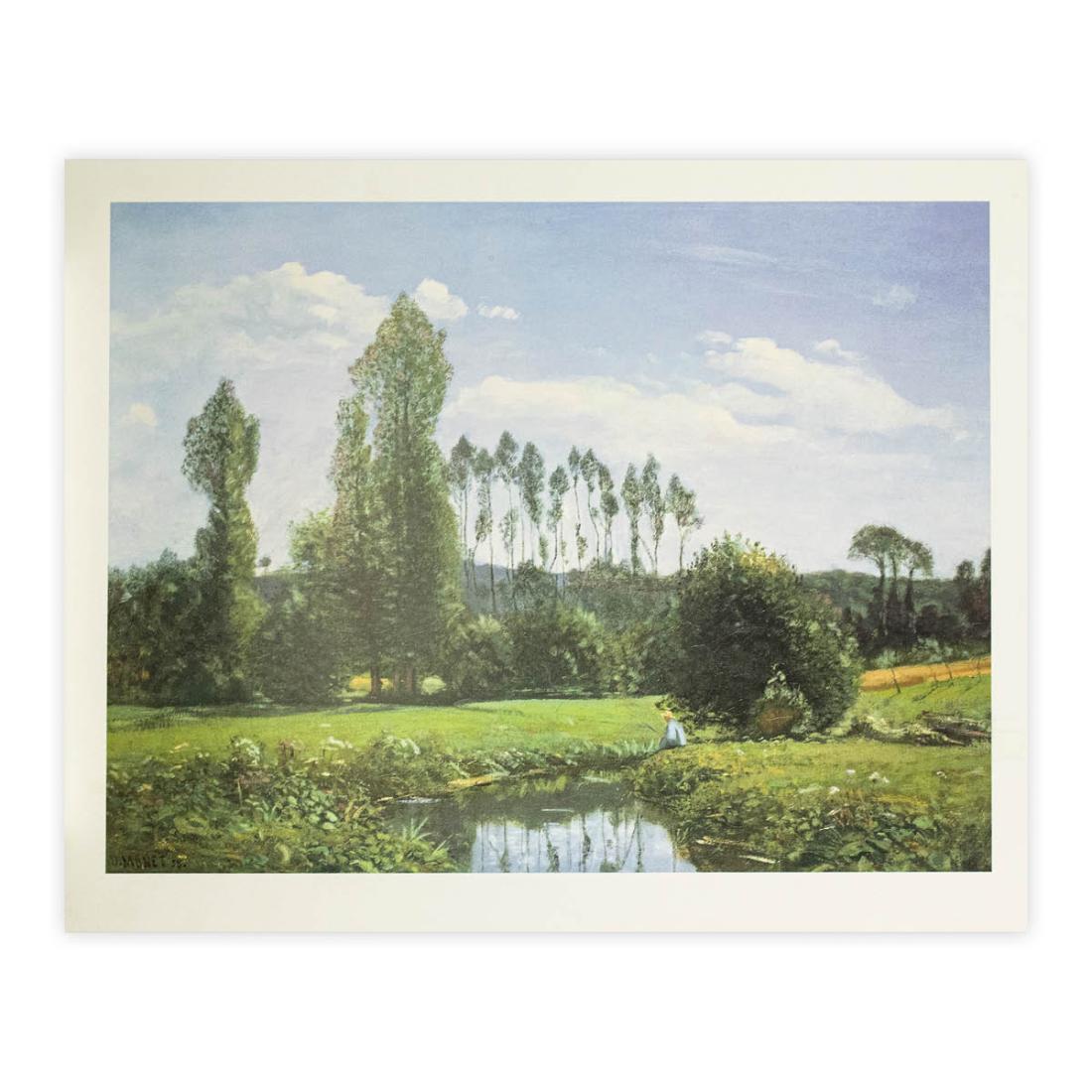 Claude Monet: Vue de Rouelles photo: Bridgeman art Library