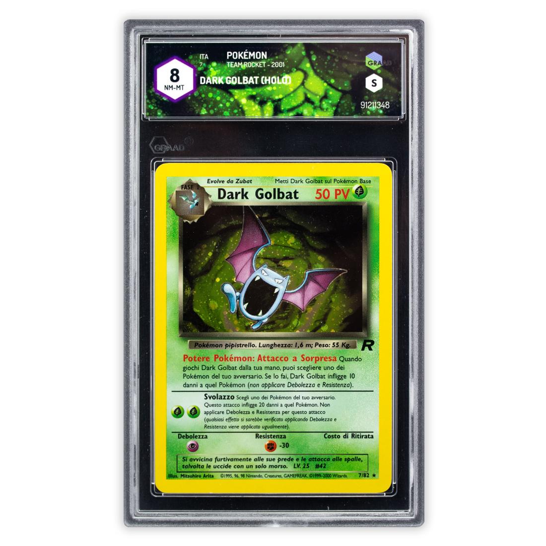 Dark Golbat 7/82 - Team Rocket 2001 - Nm-Mt 8