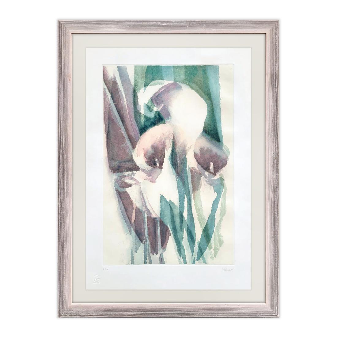 Davide Benati - Calle dell'inquietudine 1987 acquaforte n17/100