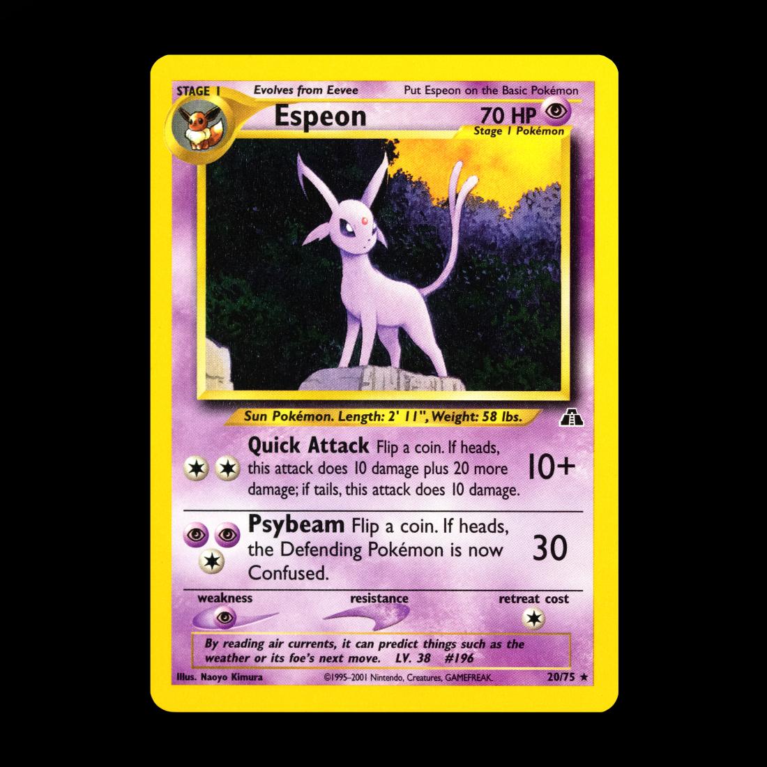 Espeon 20/75 ENG Near Mint