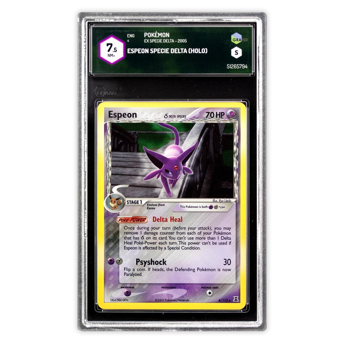 Espeon 4/113 - EX Specie Delta 2005 - NM+ 7.5