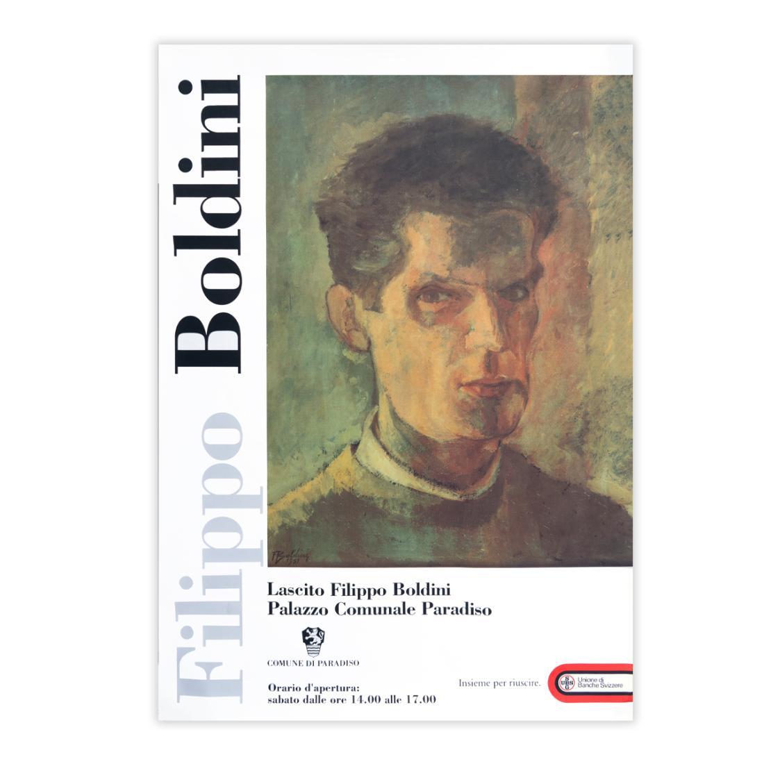 Filippo Boldini (1900 - 1989) Poster Litografico Vintage originale