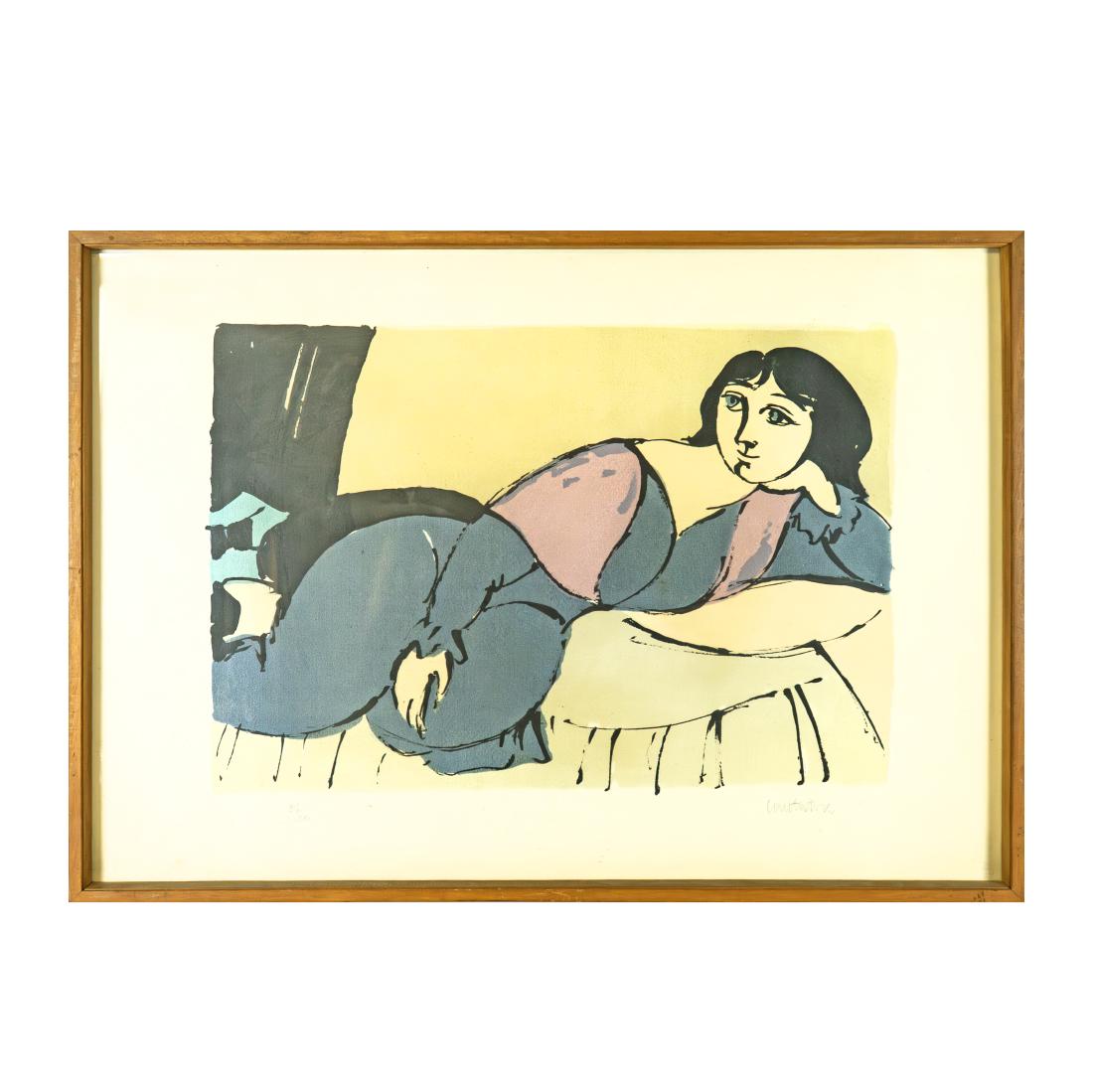 Flavio Costantini - Figura Femminile Distesa