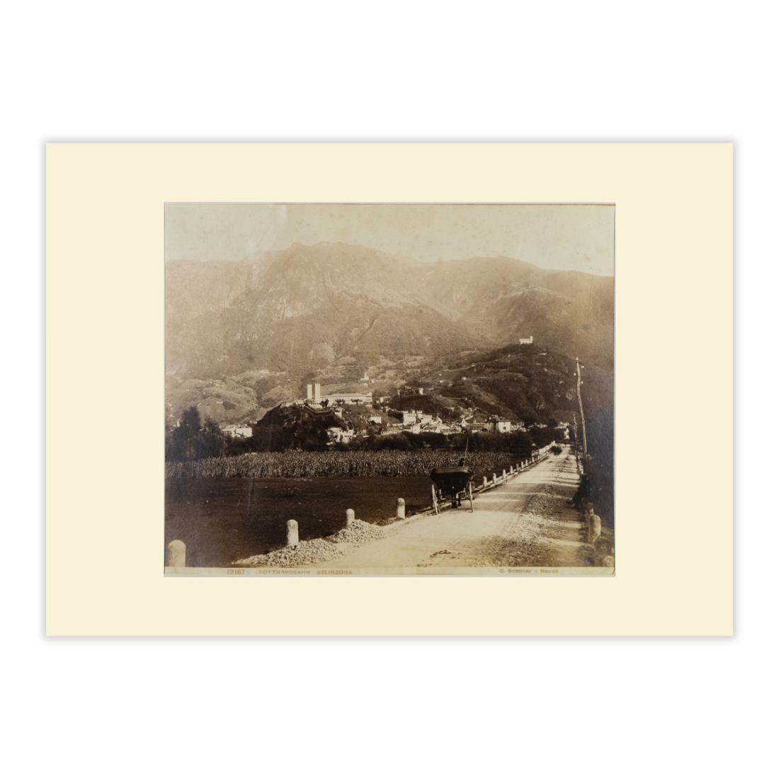 Fotografia originale - Bellinzona fine '800