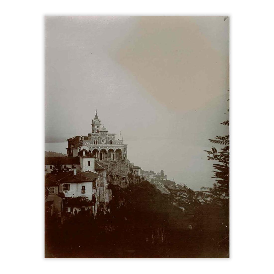 Fotografia originale - Locarno S.Maria del Sasso anno 1900