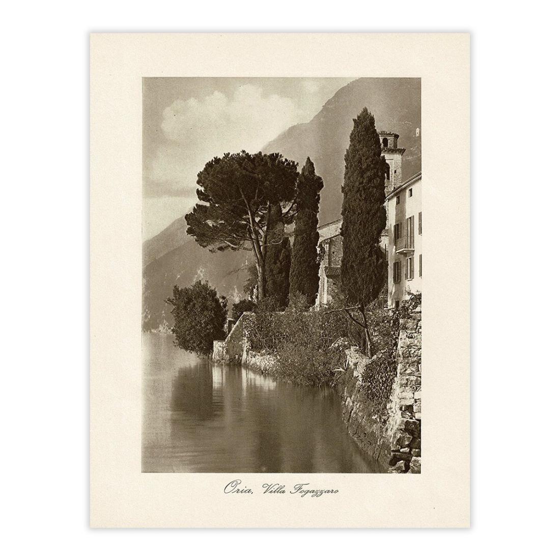 Fotografia originale - Oria, Villa Fogazzano primi '900