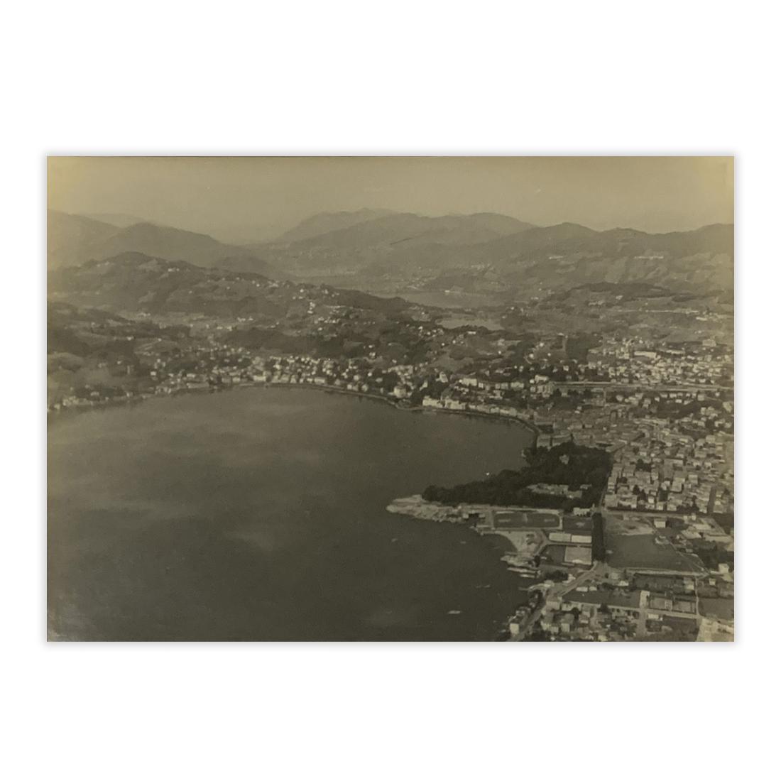 Fotografia originale - Vista di Lugano anno 1935