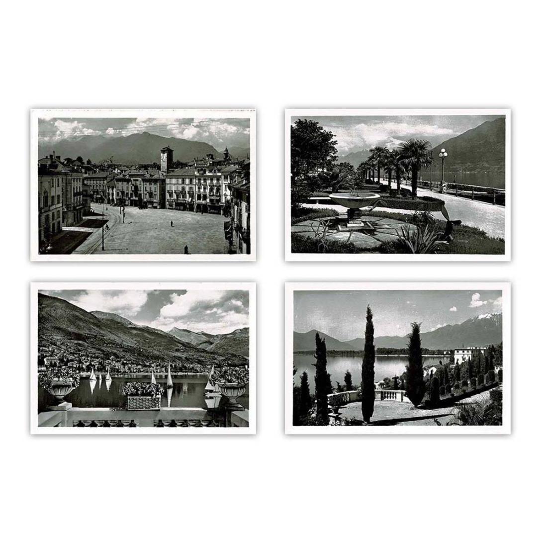 Fotografie originali - Locarno - Piazza Grande e lungolago