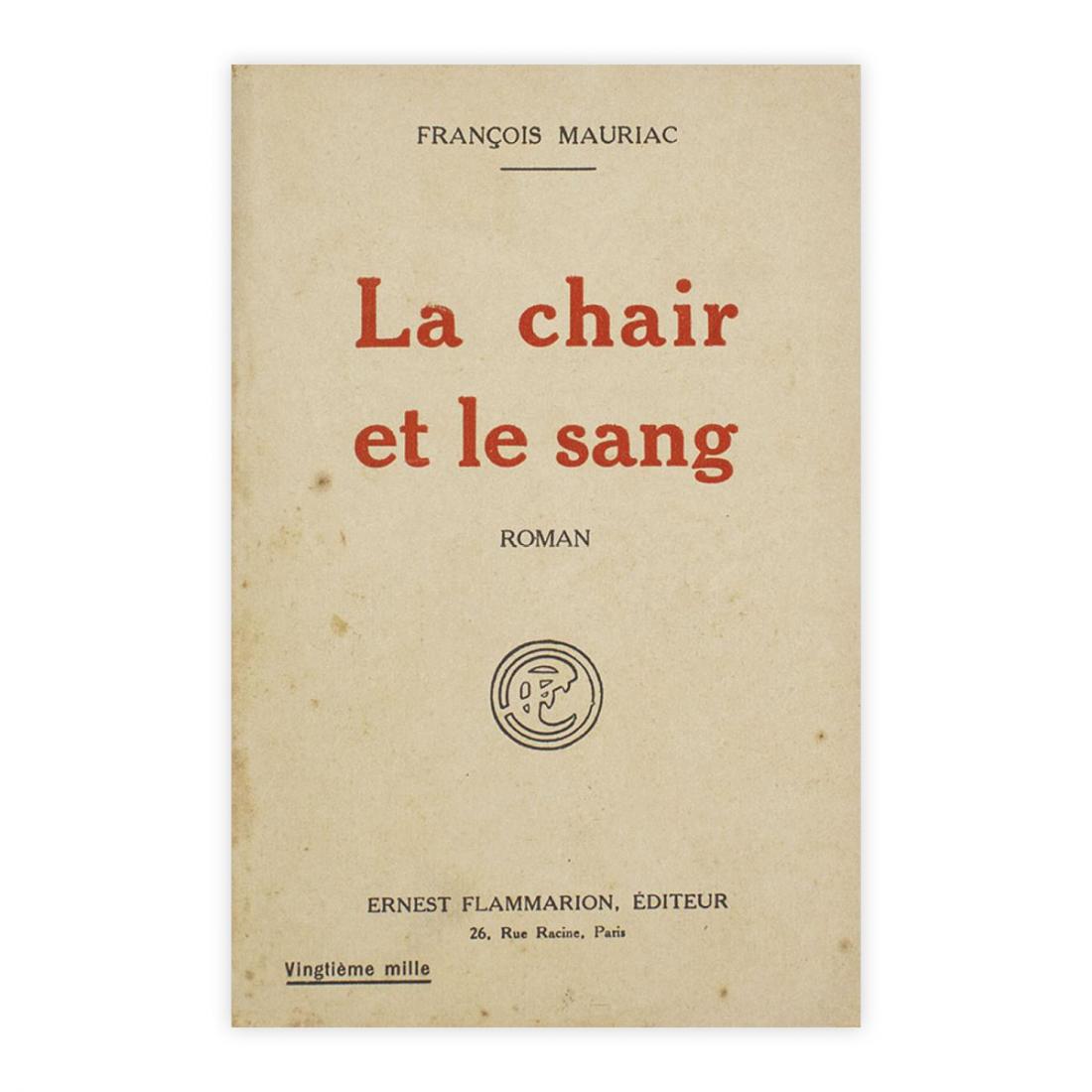 Francois Mauriac - La chair et le sang