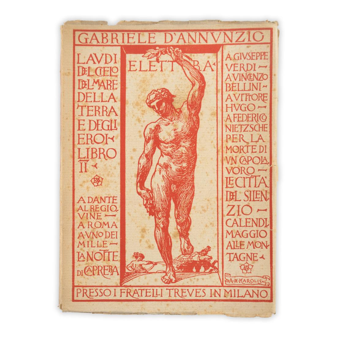 G.D'Annunzio - Laudi - Libro II Elettra 1920