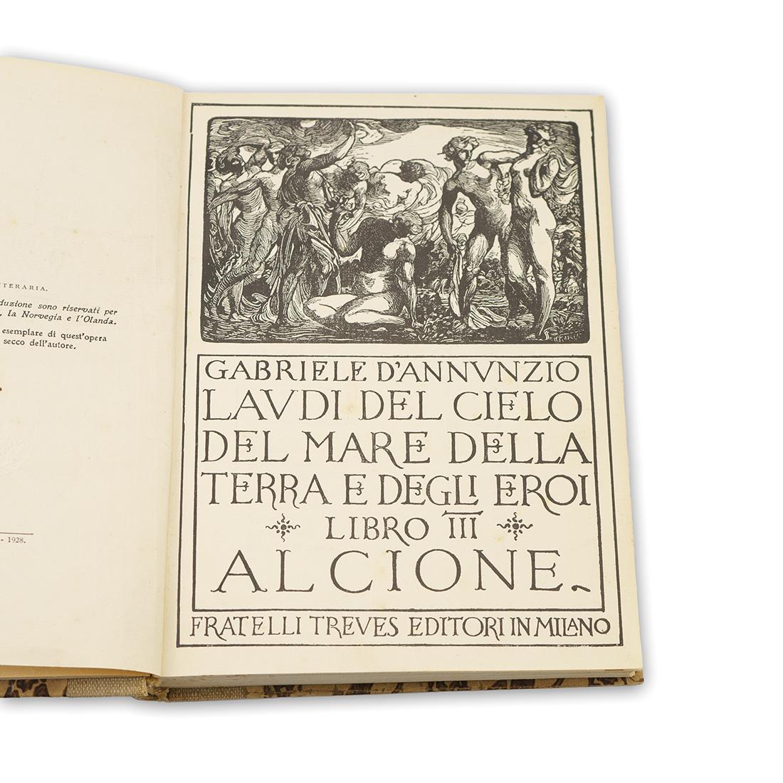 G.D'Annunzio - Laudi - Libro III Alcione 1928