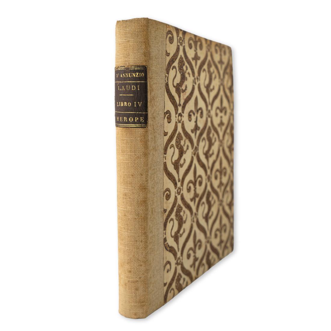 G.D'Annunzio - Laudi - Libro IV Merope 1924