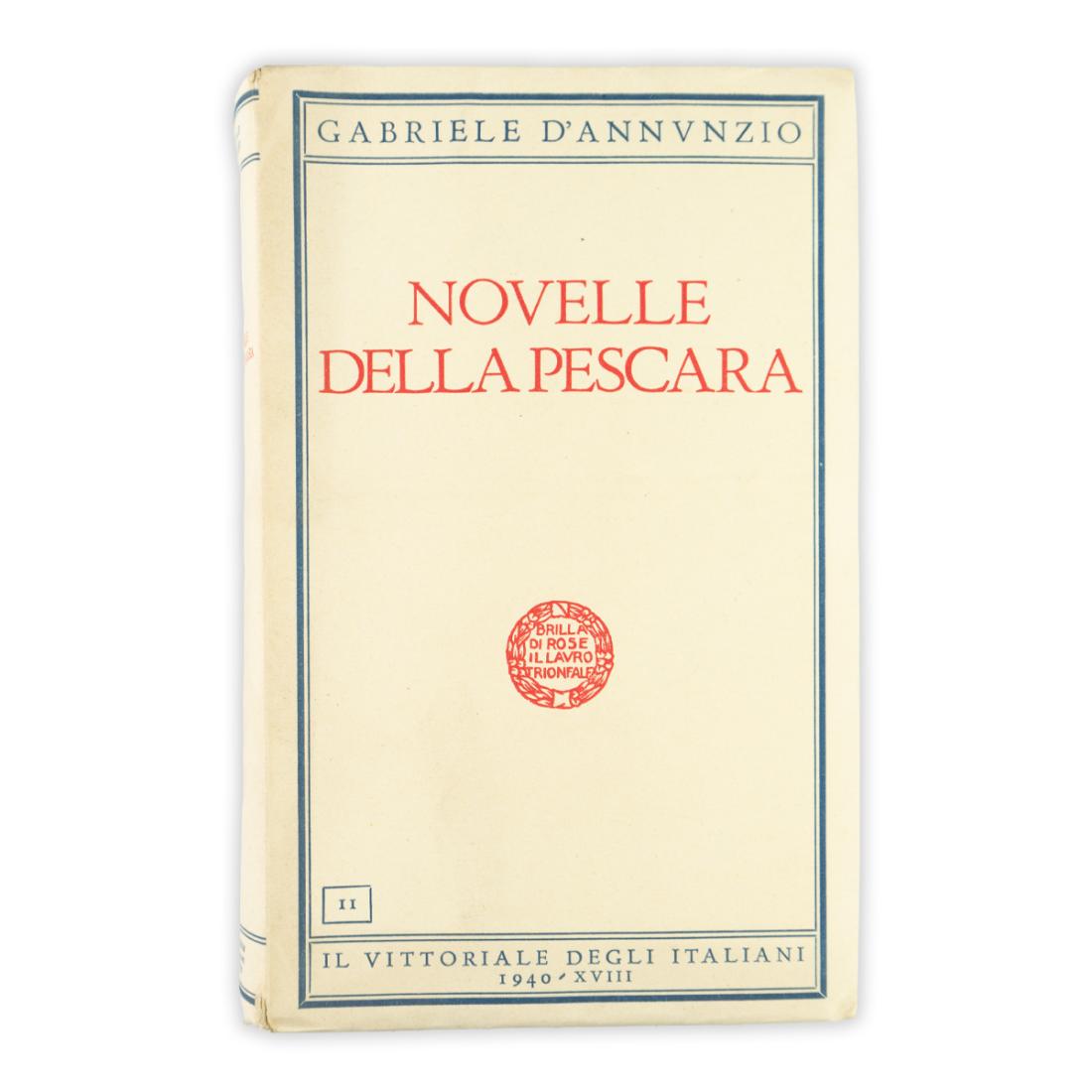 Gabriele D'Annunzio - Novelle della Pescara - 1940