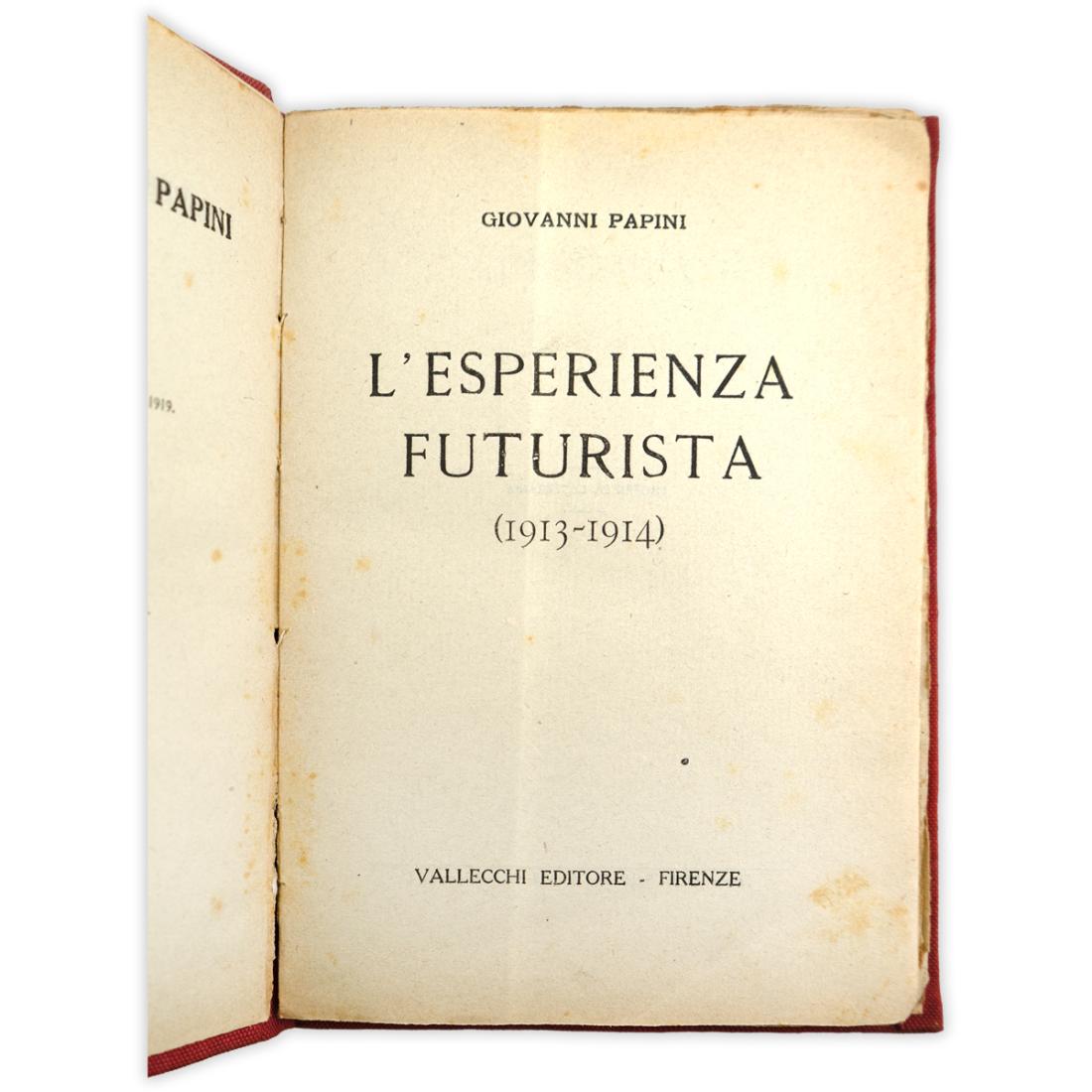 Giovanni Papini - L'esperienza futurista (1913-1914)
