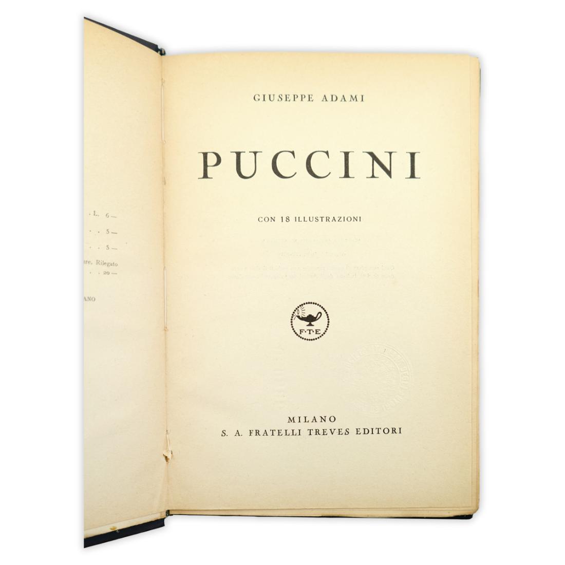 Giuseppe Adami - Puccini