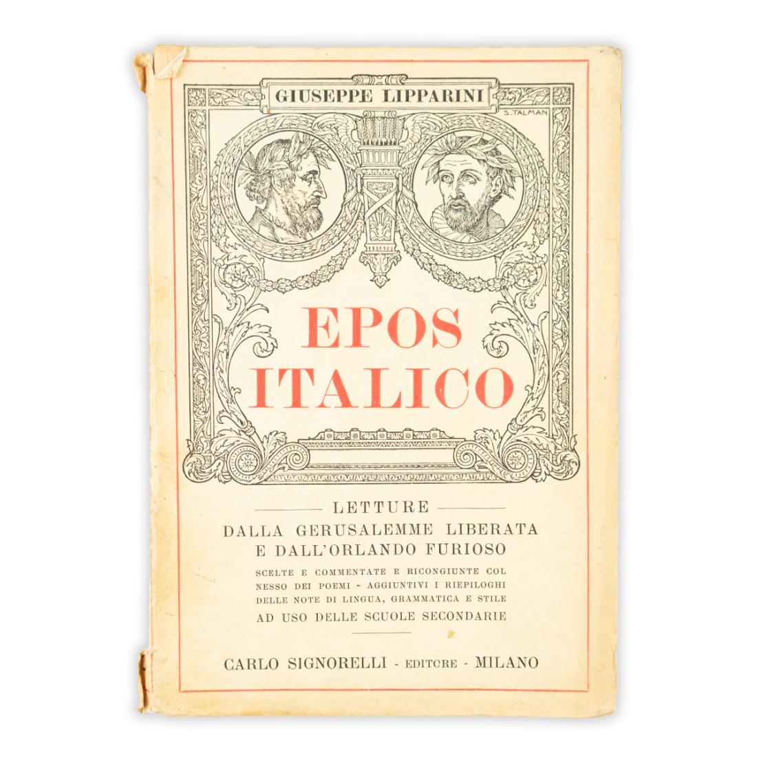 Giuseppe Lipparini - Epos Italico - 1935