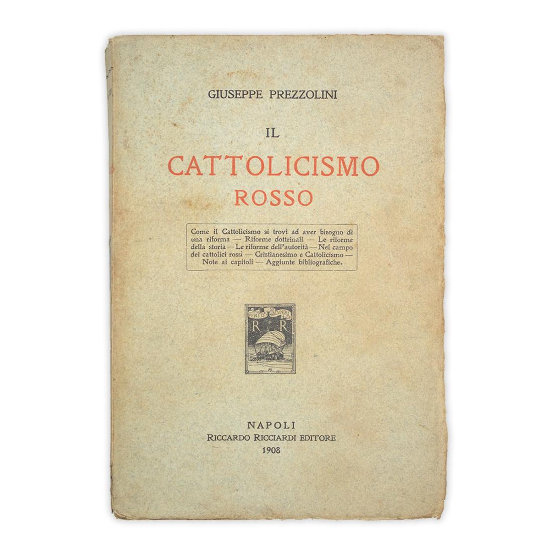 Giuseppe Prezzolini - Il Cattolicismo rosso 1908