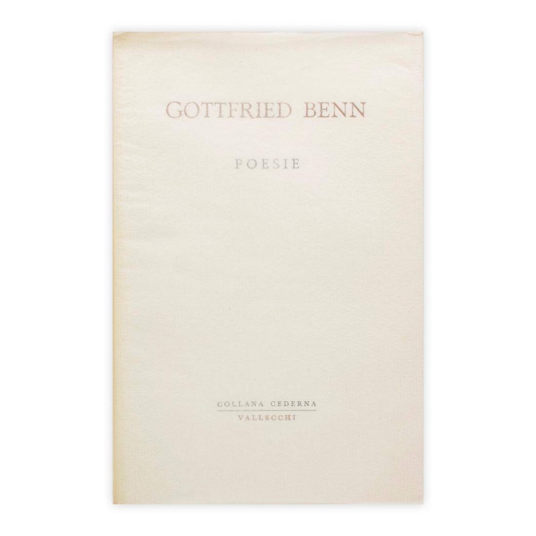 Gottfried Benn - Poesie